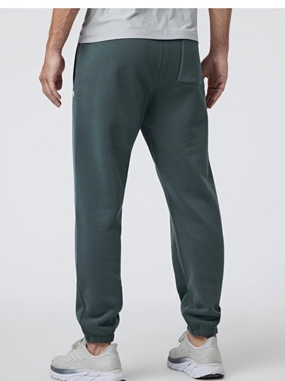 Vuori Seaside Fleece Lined Sweatpants Men’s Large Smoked Beryl Grey OG